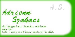 adrienn szakacs business card